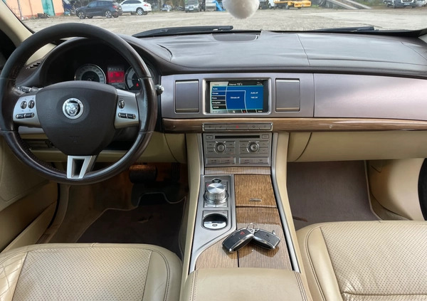 Jaguar XF cena 16700 przebieg: 244580, rok produkcji 2008 z Nysa małe 466